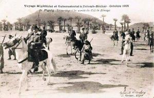 Voyage ministeriel au Sud Oranais en 1905- 08